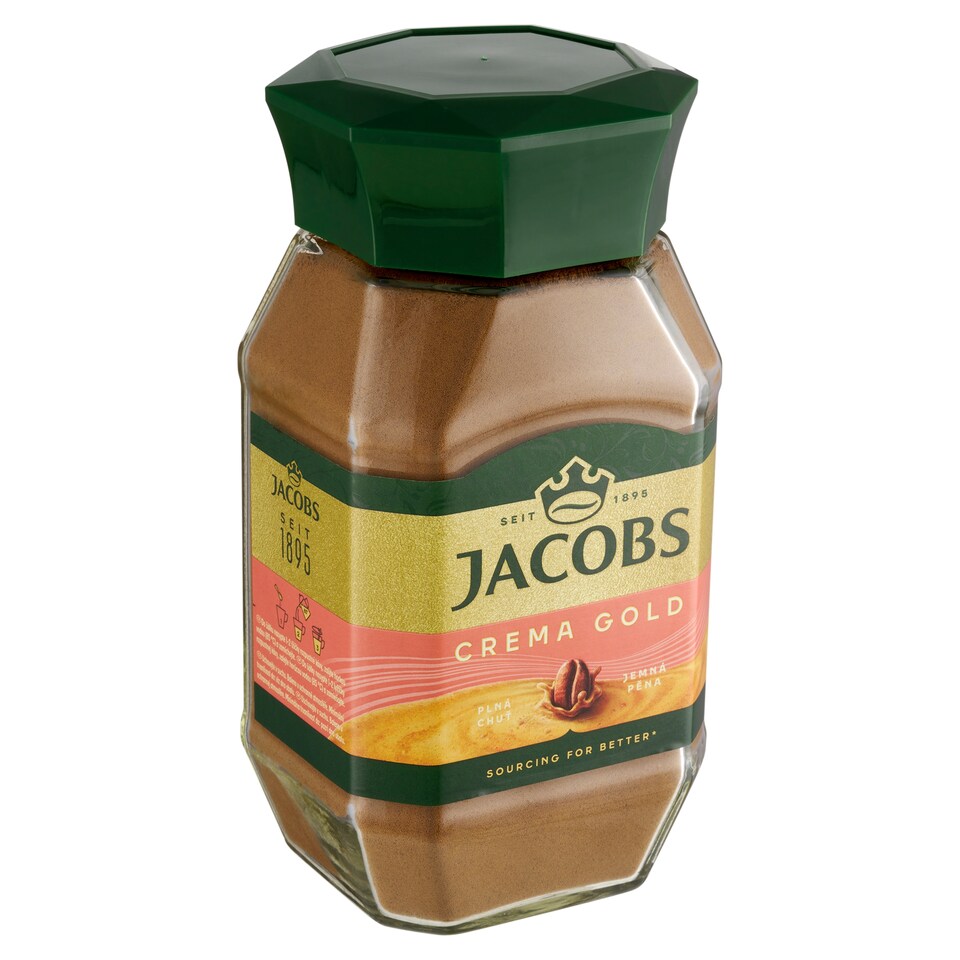 obrázok 1 z Jacobs Crema Gold rozpustná káva 190 g