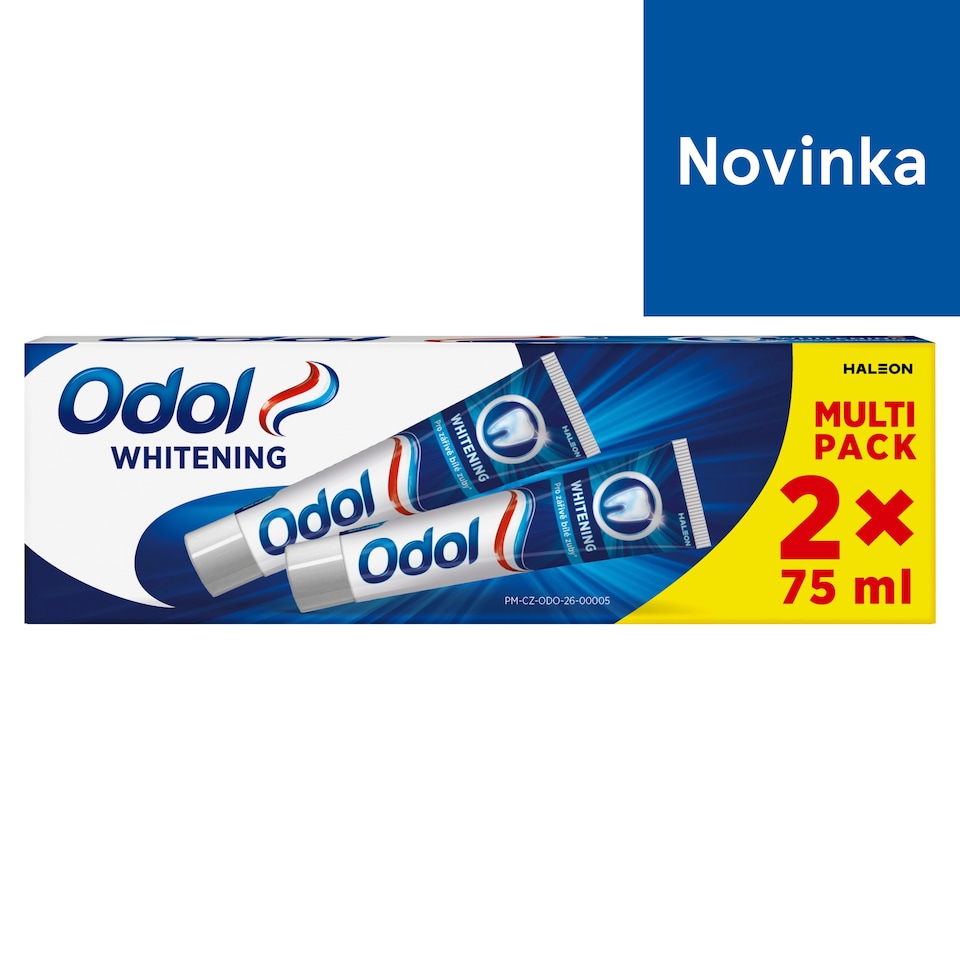 obrázok 1 z Odol Whitening zubná pasta s fluoridom 2 x 75 ml