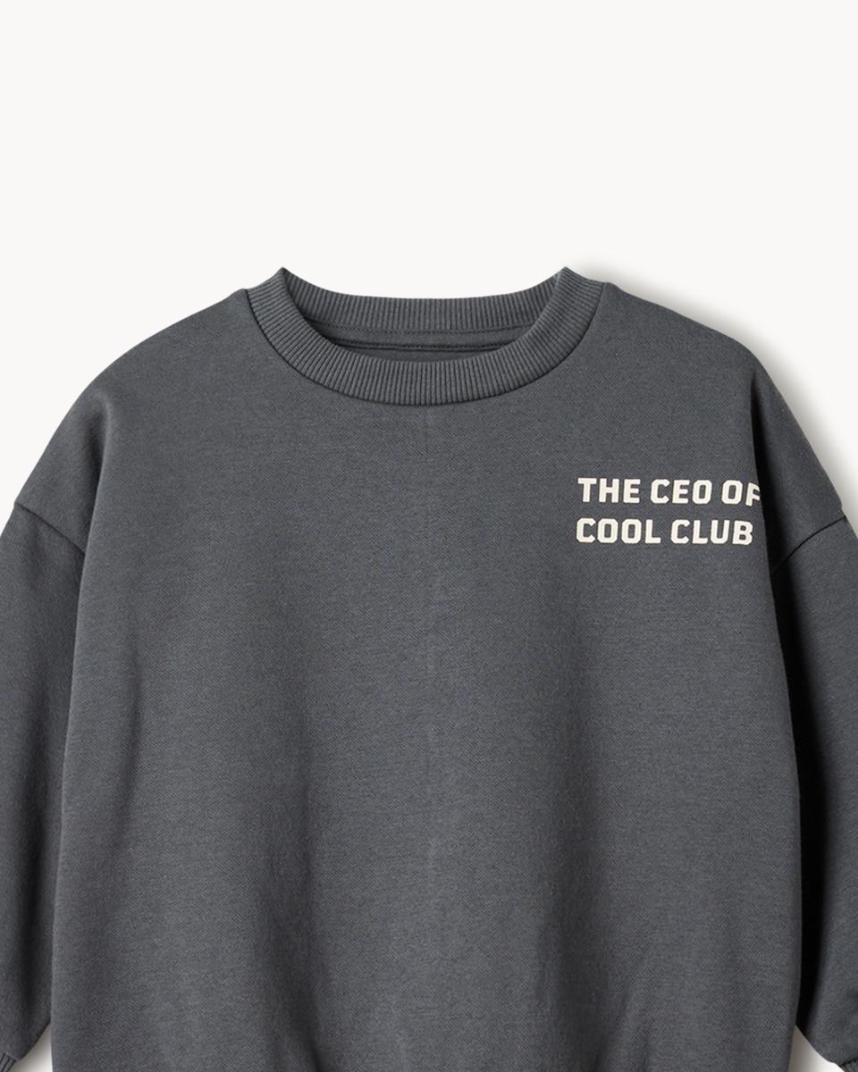 image 1 of F&F Boys 3-Pack Cotton Rich Sweatshirts in Green