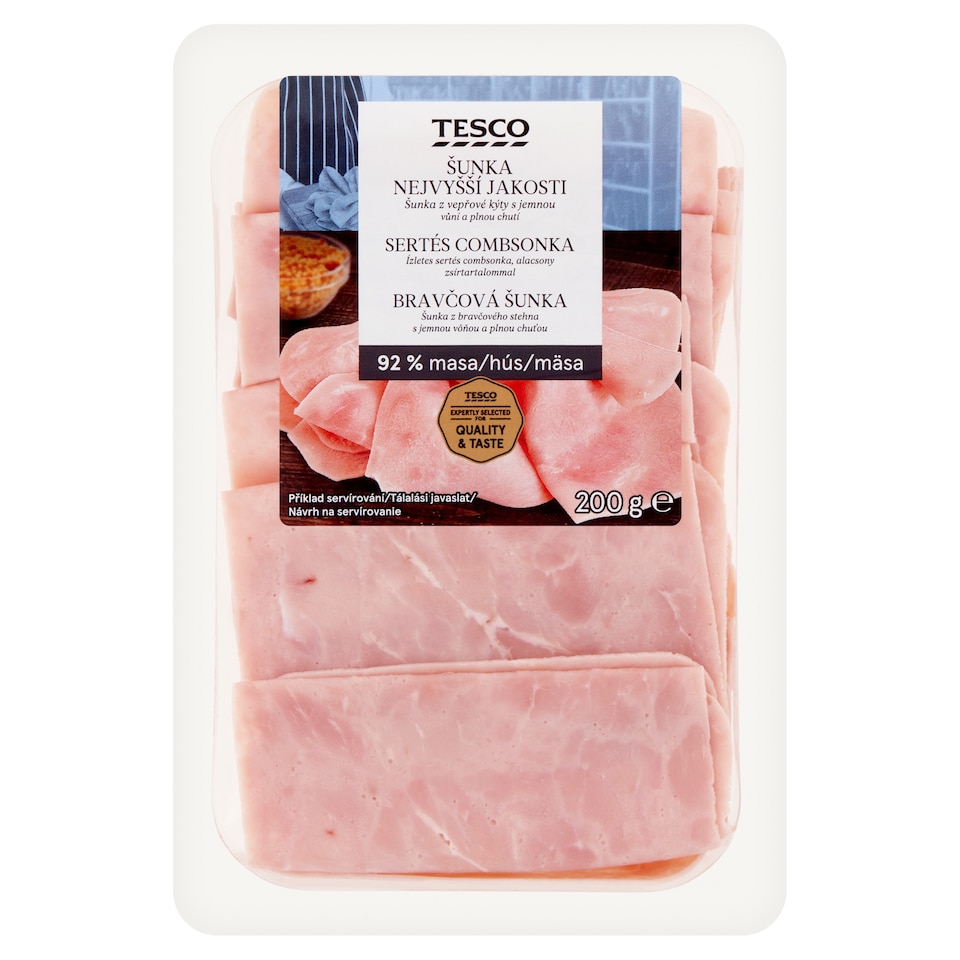 Tesco Šunka nejvyšší jakosti 200g