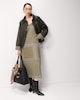 image 2 of The F&F Edit Cotton Rich Barn Jacket in Khaki