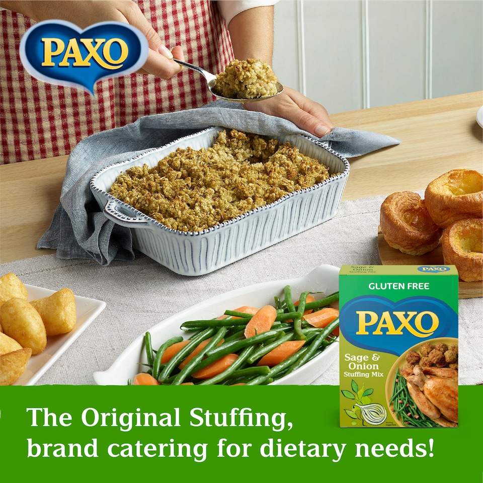 image 1 of Paxo Gluten Free Stuffing Mix - Sage & Onion 150g