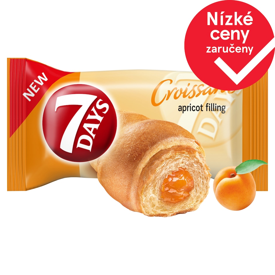 7 Days Croissant s meruňkovou náplní 60g