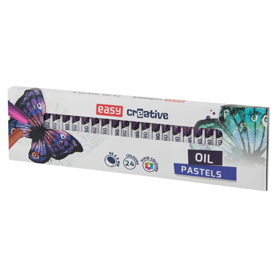image 1 of Easy Oil Pastels 24 Colors