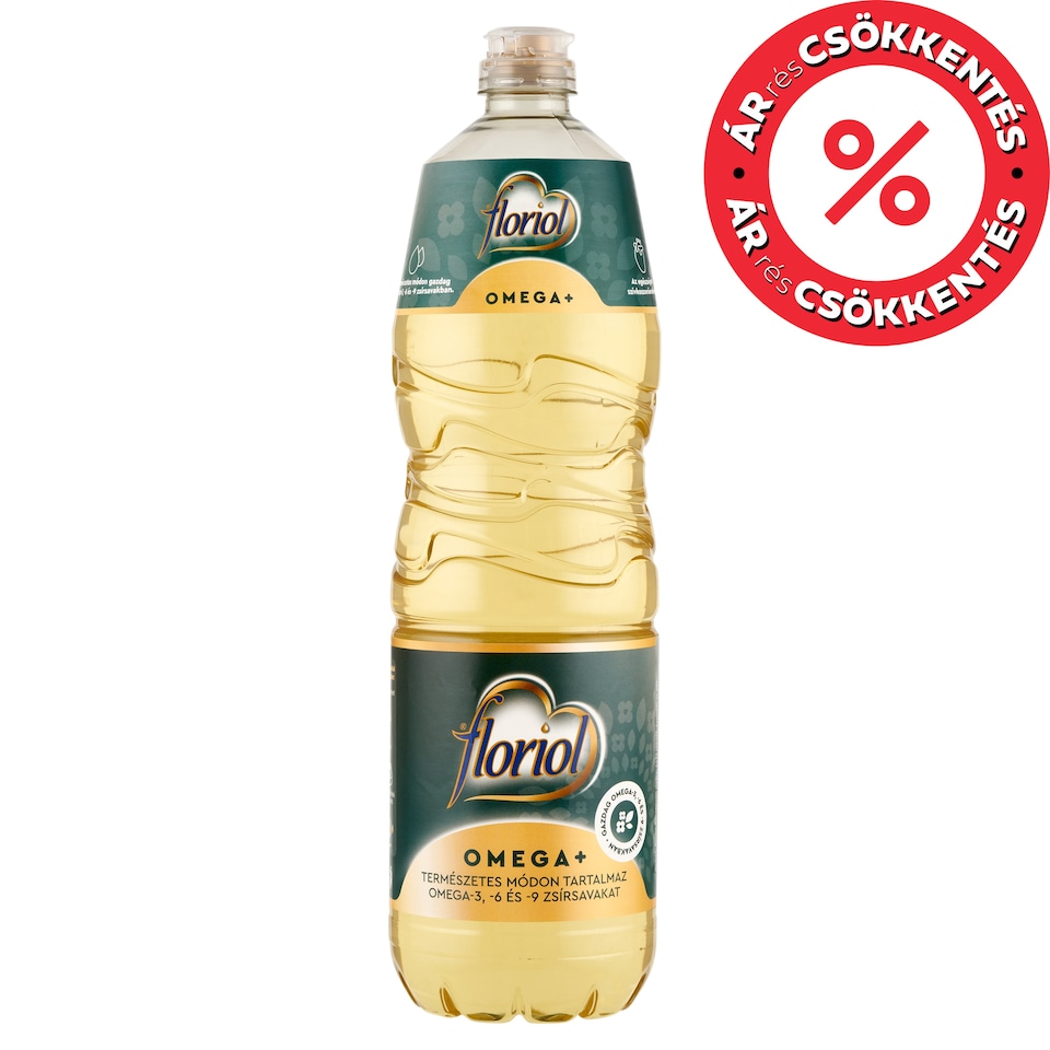 image 1 of Floriol Omega+ Refined Rapeseed Cooking Oil and High Oleic Sunflower Cooking Oil 1 l