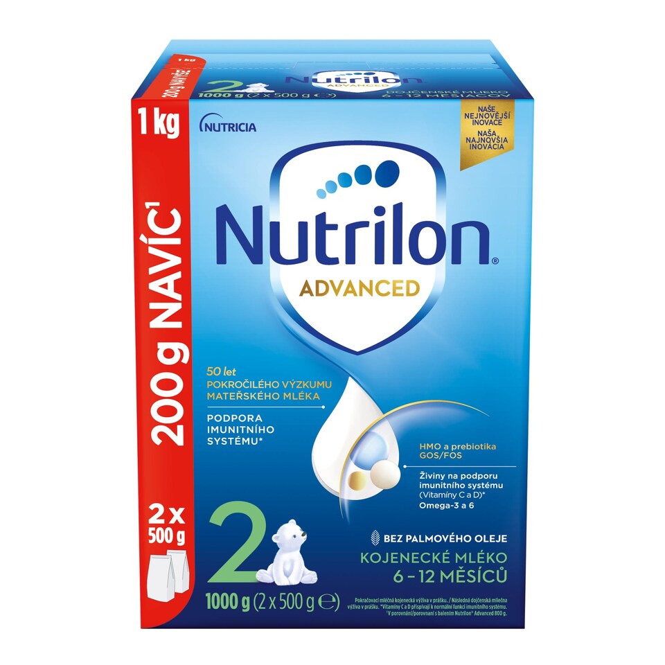 image 1 of NUTRILON Advanced 2 follow-on infant formula 1000g