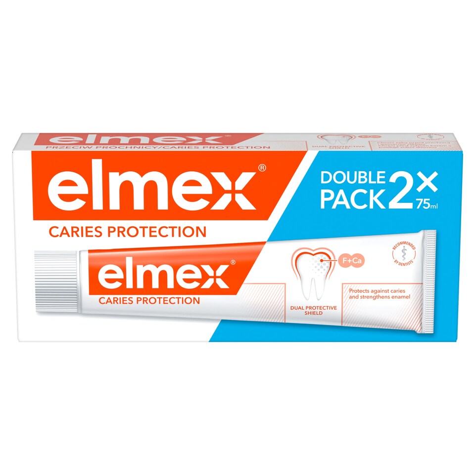 image 1 of elmex Caries Protection Toothpaste 2x 75 ml