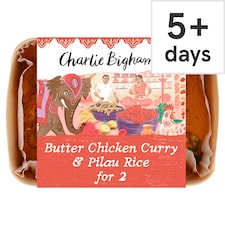 Charlie Bighams Butter Chicken Curry & Pilau Rice 812G