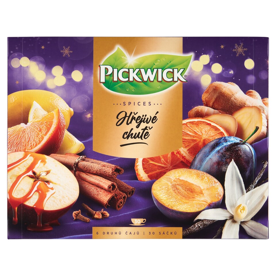 Obrázek 1 pro produkt Pickwick Hřejivé chutě 30 sáčků 53,75g