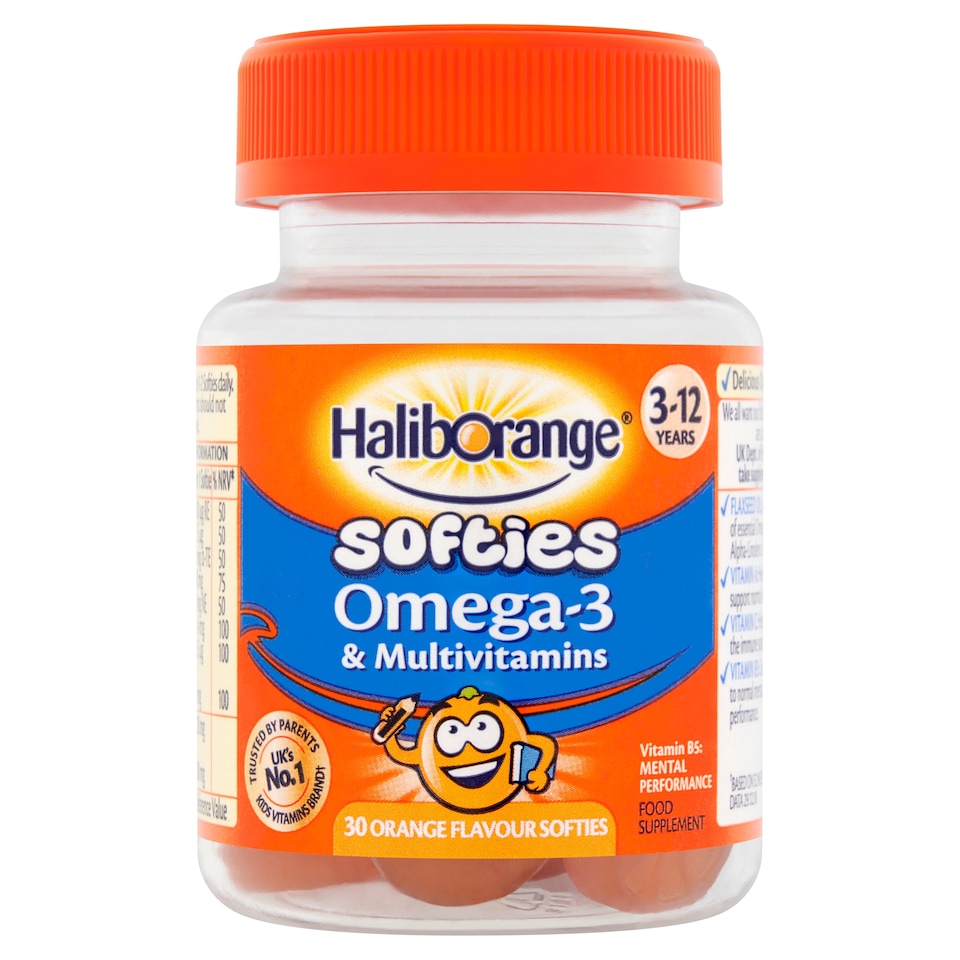 Haliborange Omega 3 & Multivitamins Softies 30s