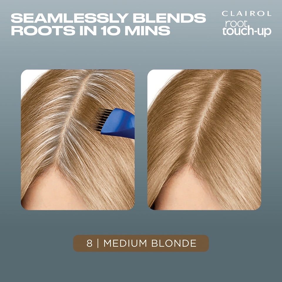 image 1 of Clairol Root Touch-Up Permanent Hair Dye - Medium Blonde 8