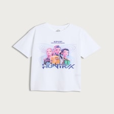 K-Pop Demon Hunters Pure Cotton Huntrix T-Shirt in Multi