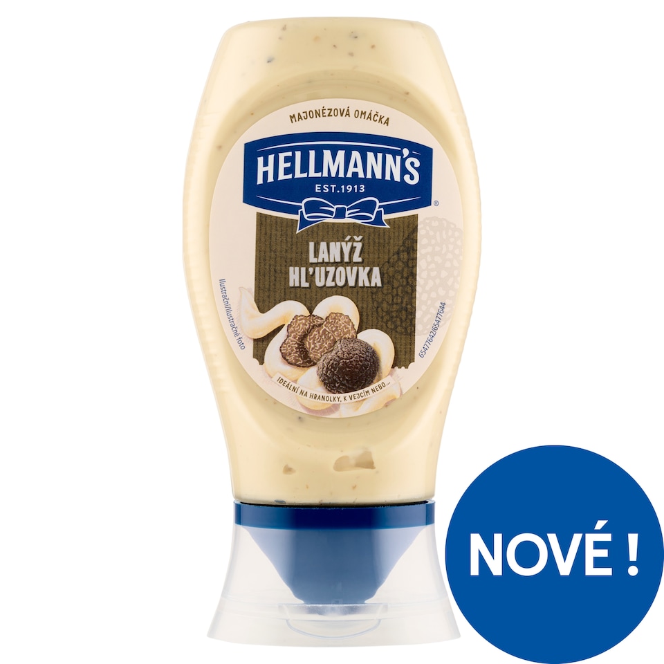 Obrázek 1 pro produkt Hellmann's Majonézová omáčka s lanýžem 250ml