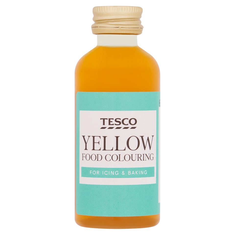 Tesco Yellow Food Colouring 60ml