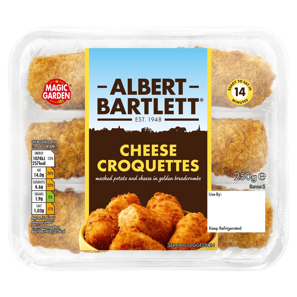 image 1 of Albert Bartlett Cheese Croquettes 250G