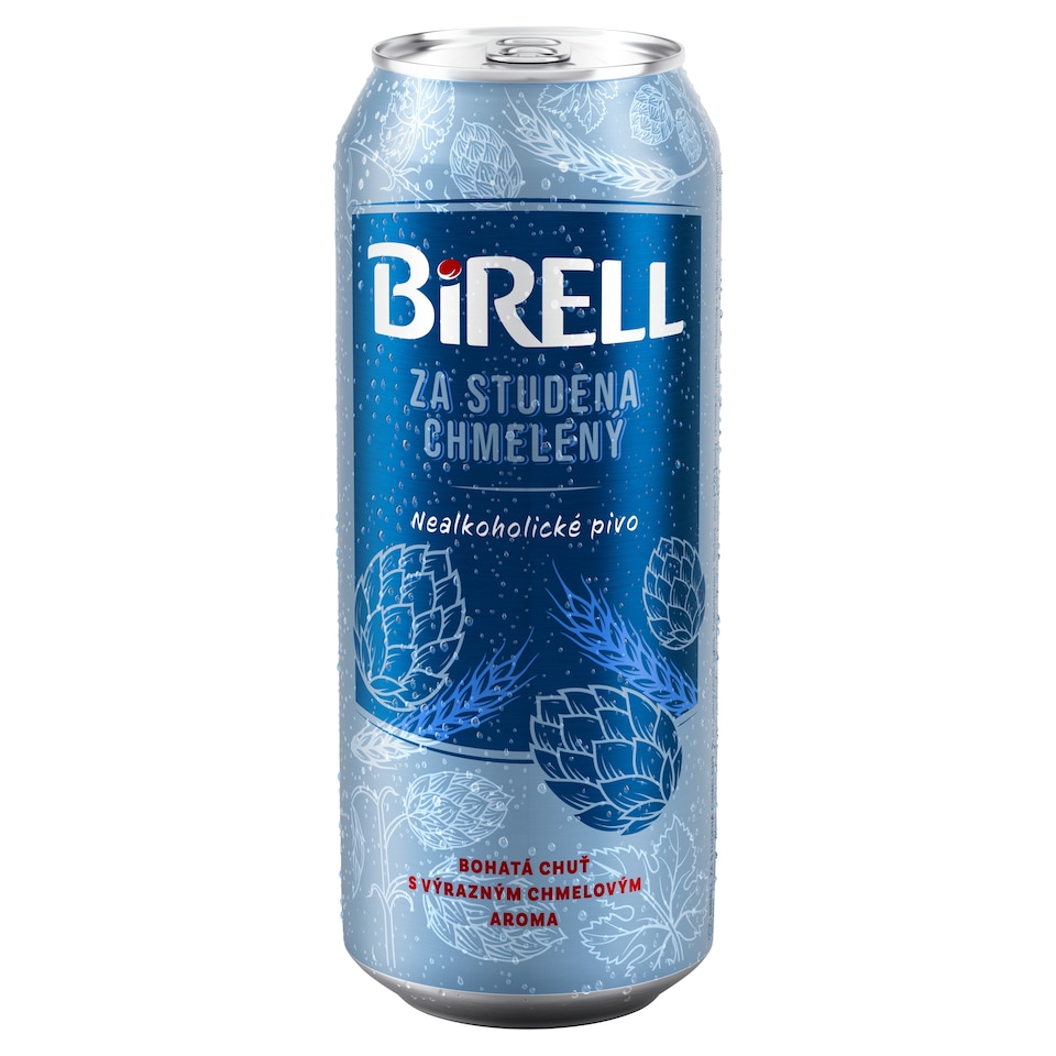 Obrázek 1 pro produkt Birell Za studena chmelený nealkoholické pivo 0,5l