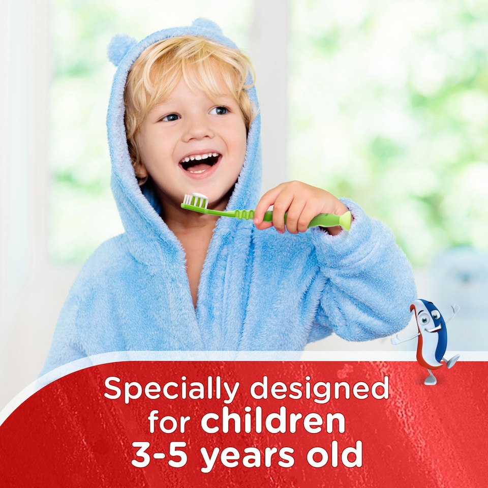 image 1 of Aquafresh Little Teeth Toothbrush 3-5 Years