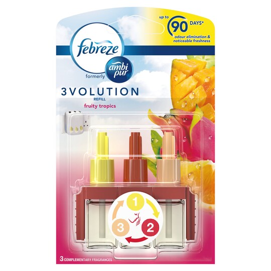 Ambi Pur 3Volution Refill Exotic Fruity Fusion Tesco Groceries