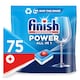 image 1 of Finish Powerball All in One Regular 75 Dishwasher Tablets 1200g