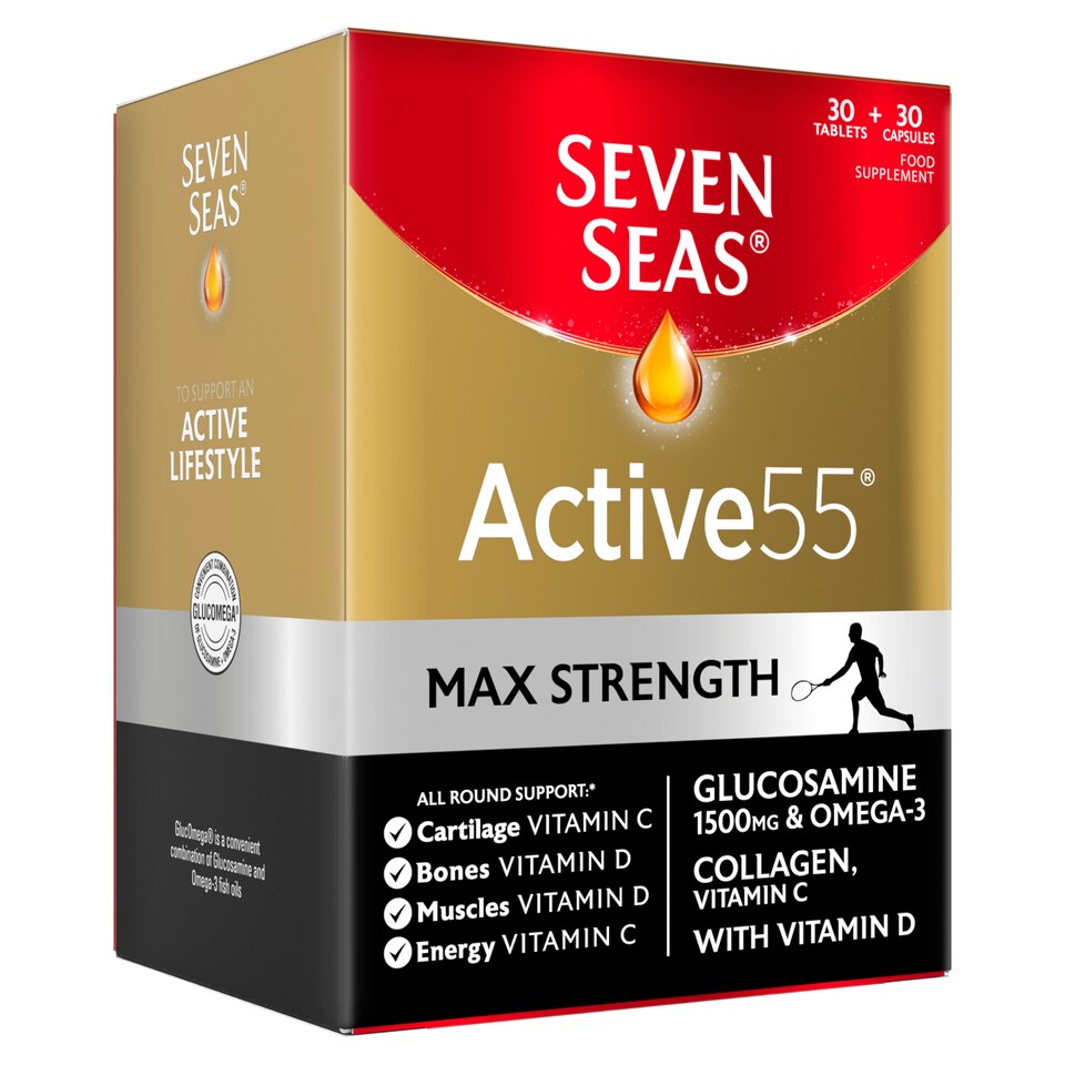 Seven Seas Activ 55 Max Strength 60 Units