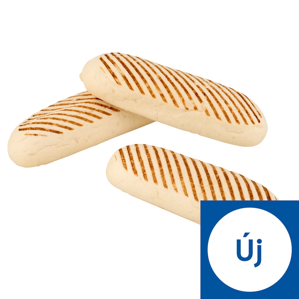 Grillcsíkos panini kiolvasztott 110 g  1. kép