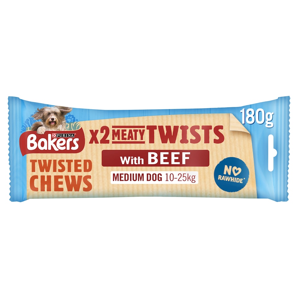 image 1 of Bakers 2 Meaty Twists 180G