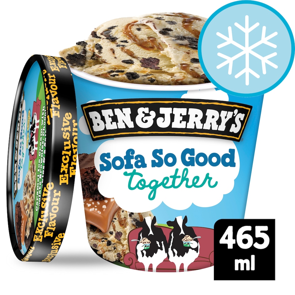image 1 of Ben & Jerry Sofa So Good Together Caramel And Chocolate Ice Cream 465Ml