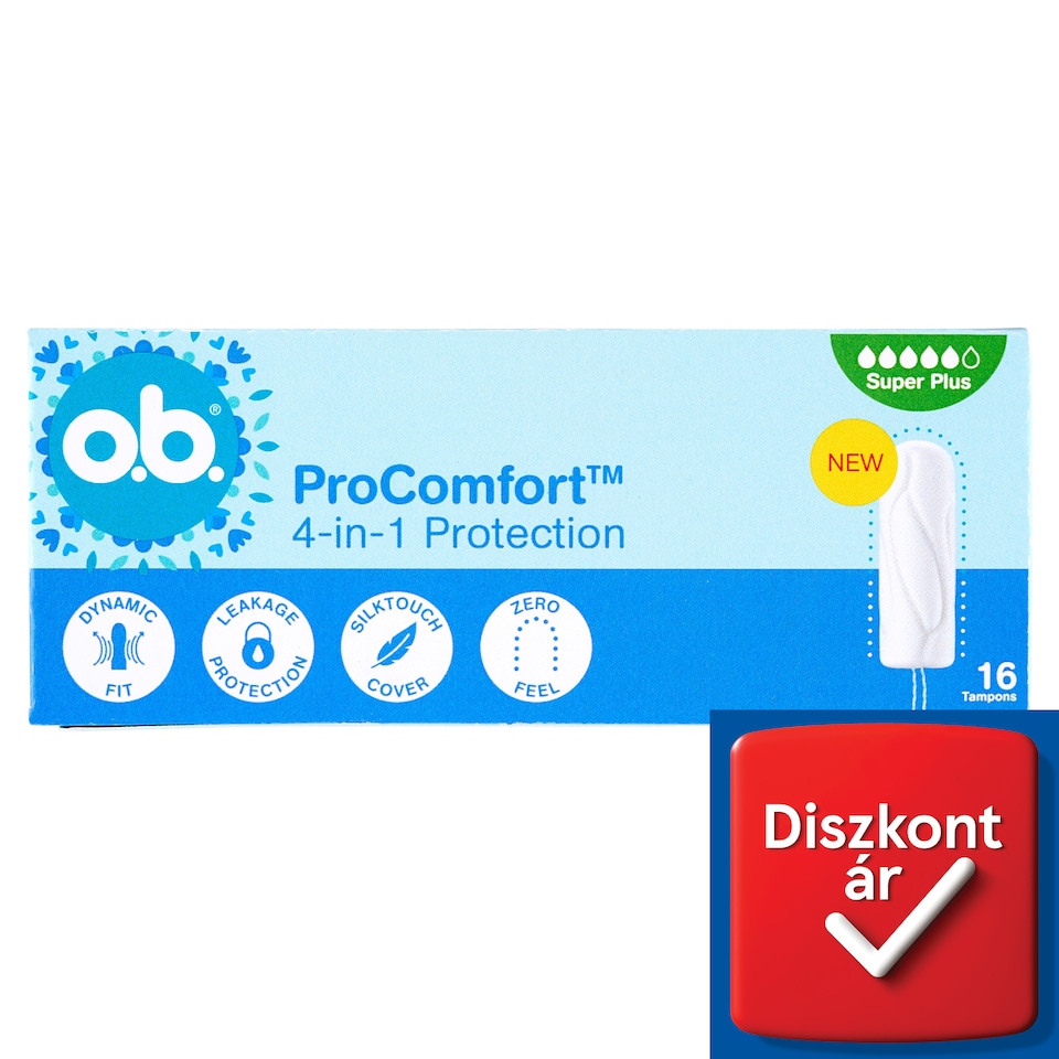 o.b. ProComfort Super Plus Tampons 16 pcs