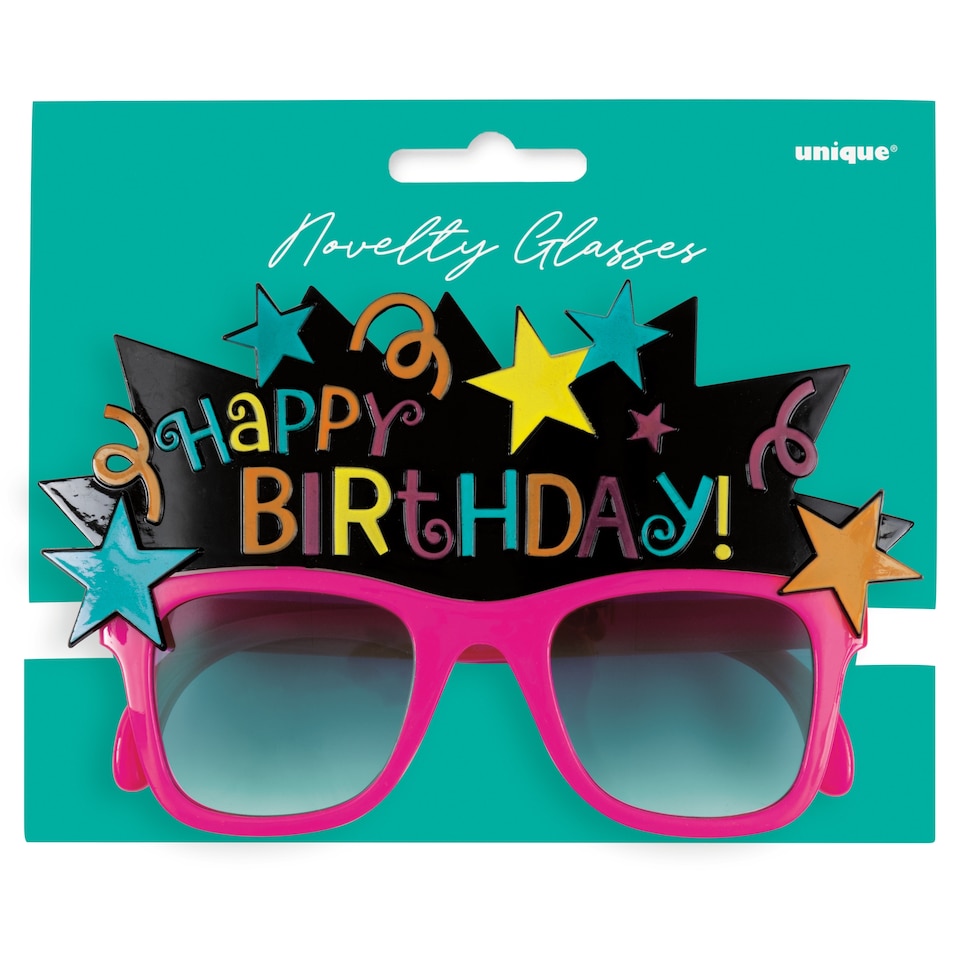 image 1 of Happy Birthday Glasses