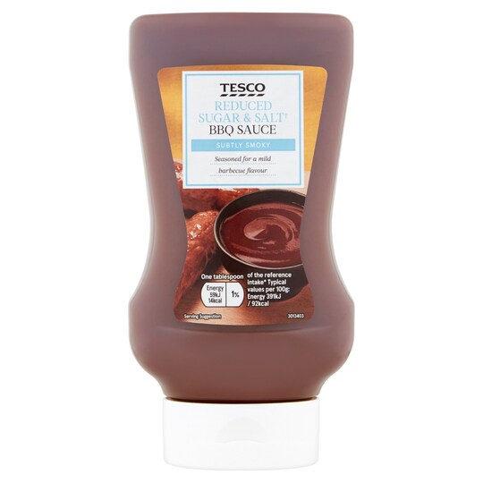 Tesco Reduced Salt And Sugar Bbq Sauce 470G Tesco Groceries