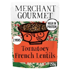 Merchant Gourmet Tomatoey Puy & Green Lentils 250G