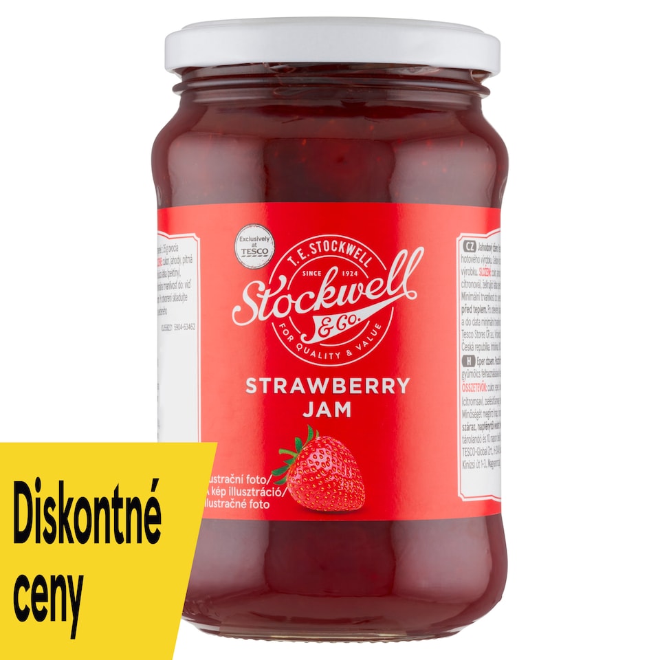 Stockwell & Co. Strawberry Jam 450 g