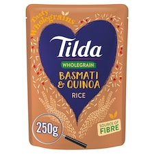 Tilda Wholegrain Basmati & Quinoa Rice 250g