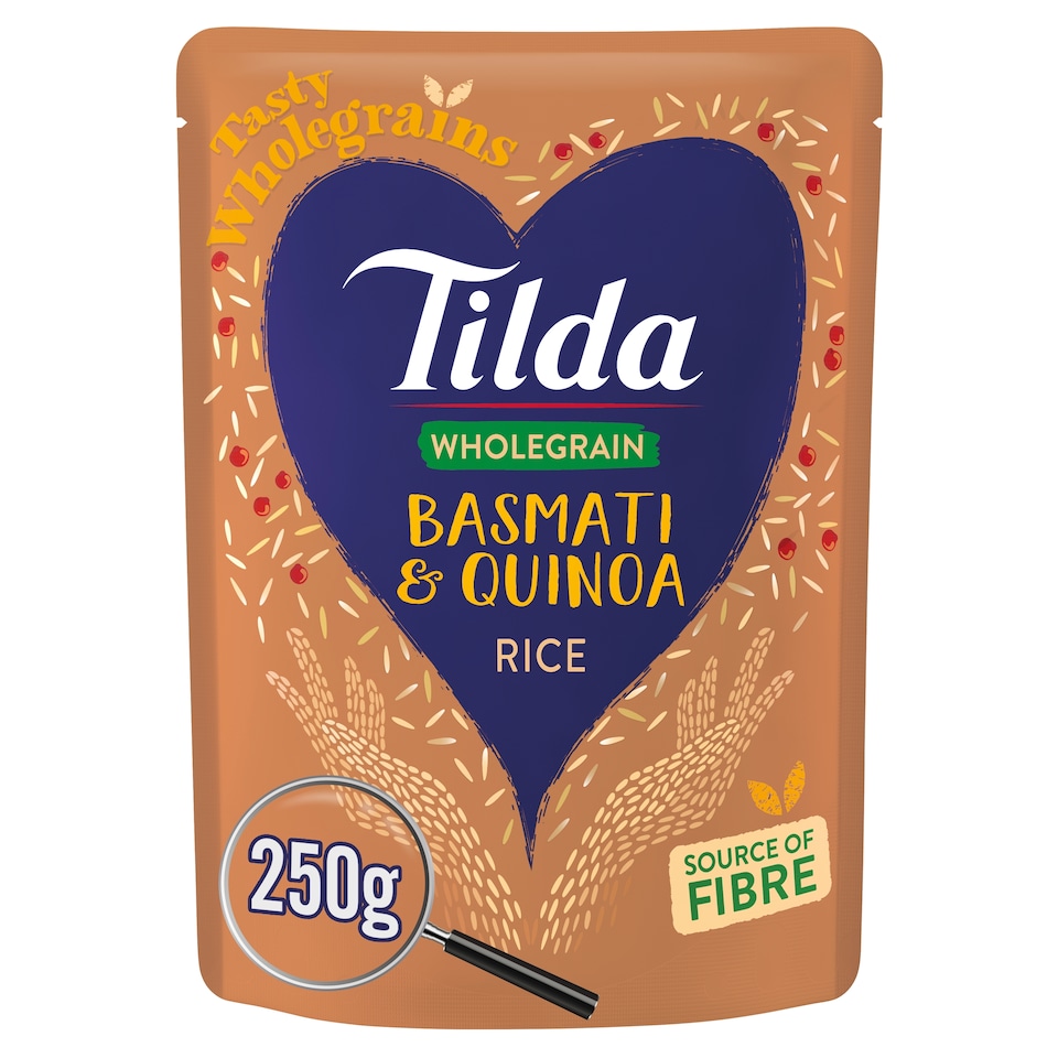 image 1 of Tilda Wholegrain Basmati & Quinoa Rice 250g