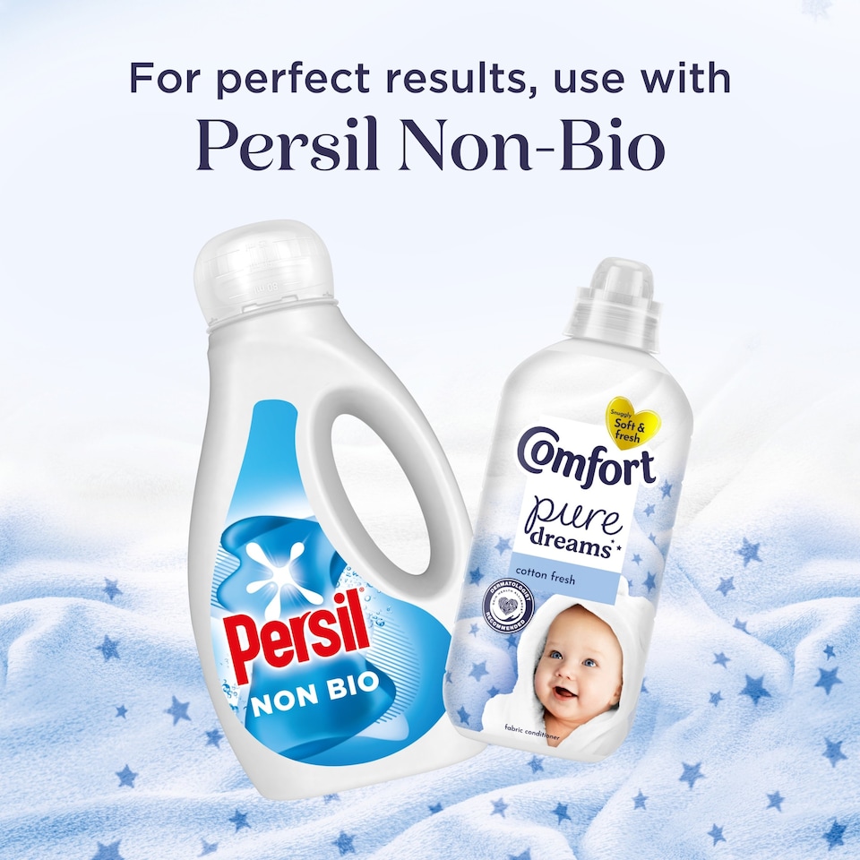 image 1 of Comfort Pure Dreams Fabric Conditioner Cotton Fresh 48 Washes 1440ml
