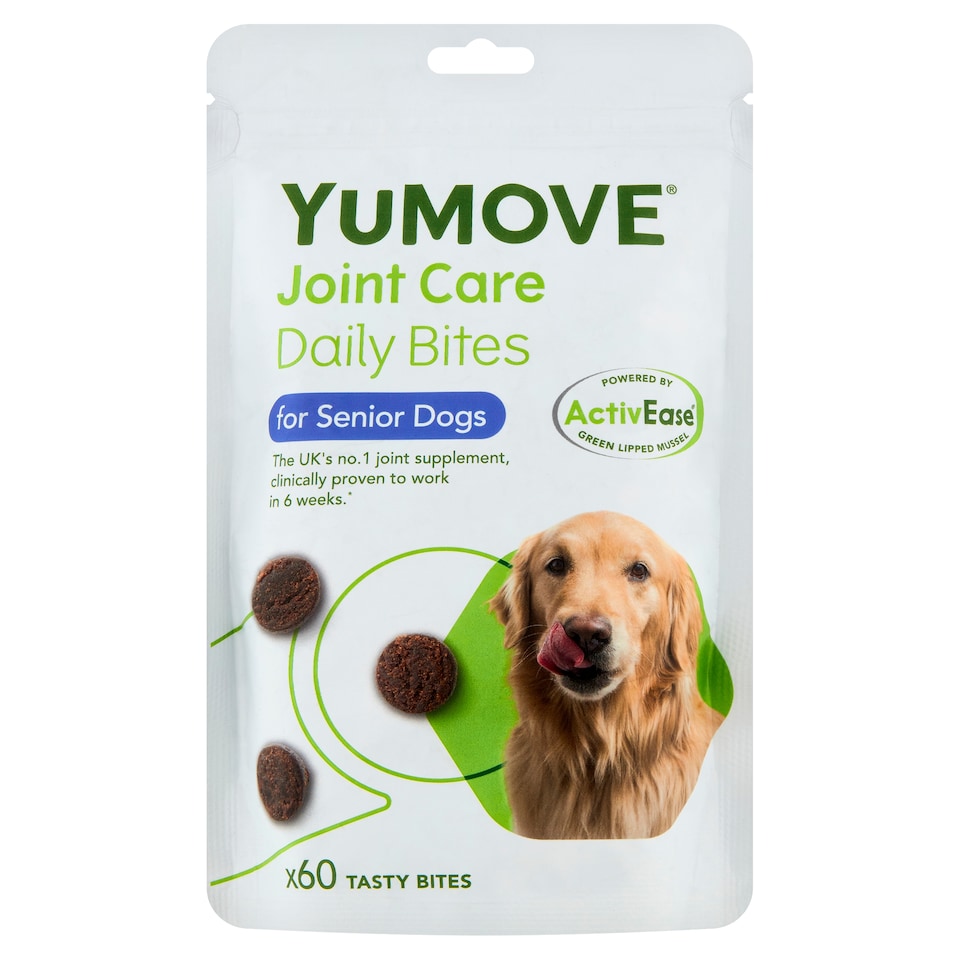 YuMove Joint Care Daily Bites For Senior Dogs 60 Pack 150g