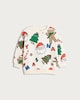 image 4 of F&F Boys Cotton Rich Christmas Motif Jumper in Cream