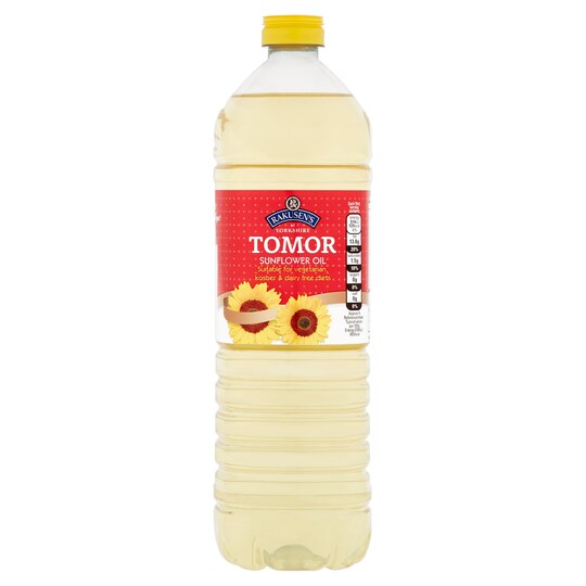 Rakusens Tomor Pure Sunflower Oil 1 Litre Tesco Groceries