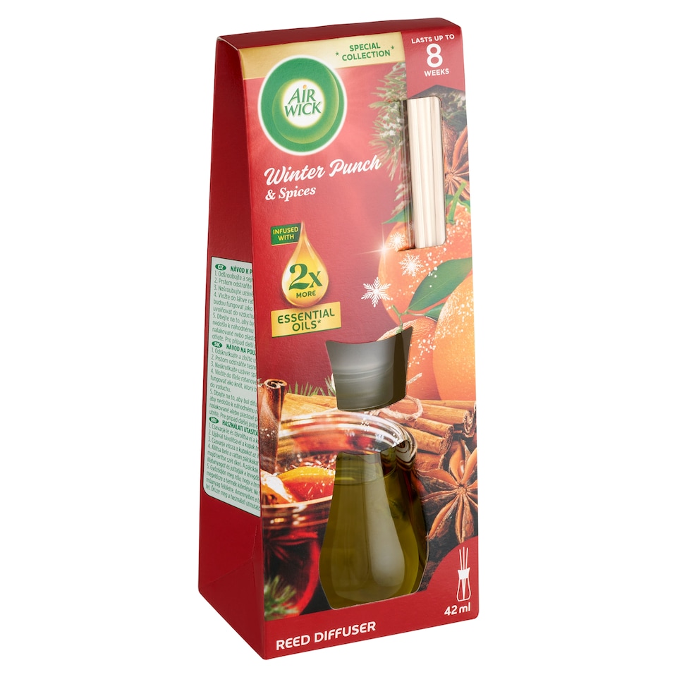 Air Wick Gyümölcsös Téli Puncs pálcikás légfrissítő 42 ml