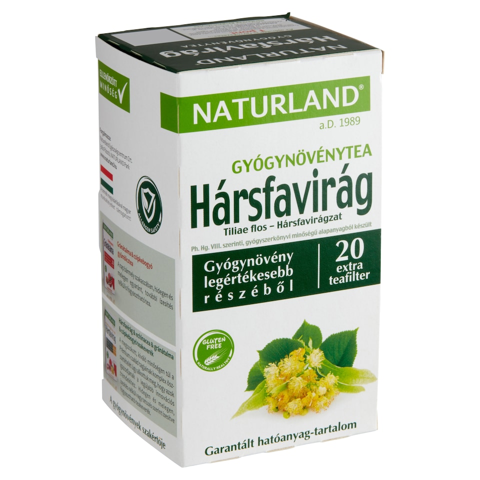 Naturland hársfavirág gyógynövénytea 20 filter 25 g