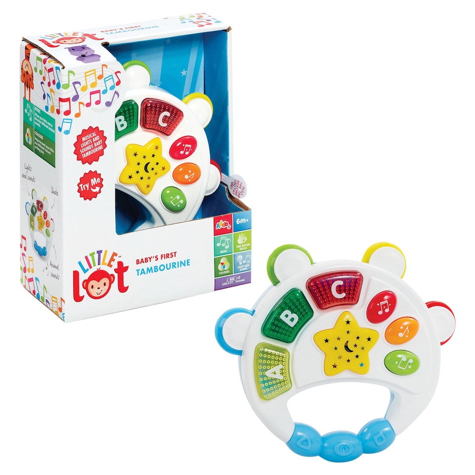 image 1 of Addo Little Lot Baby's First Tambourine