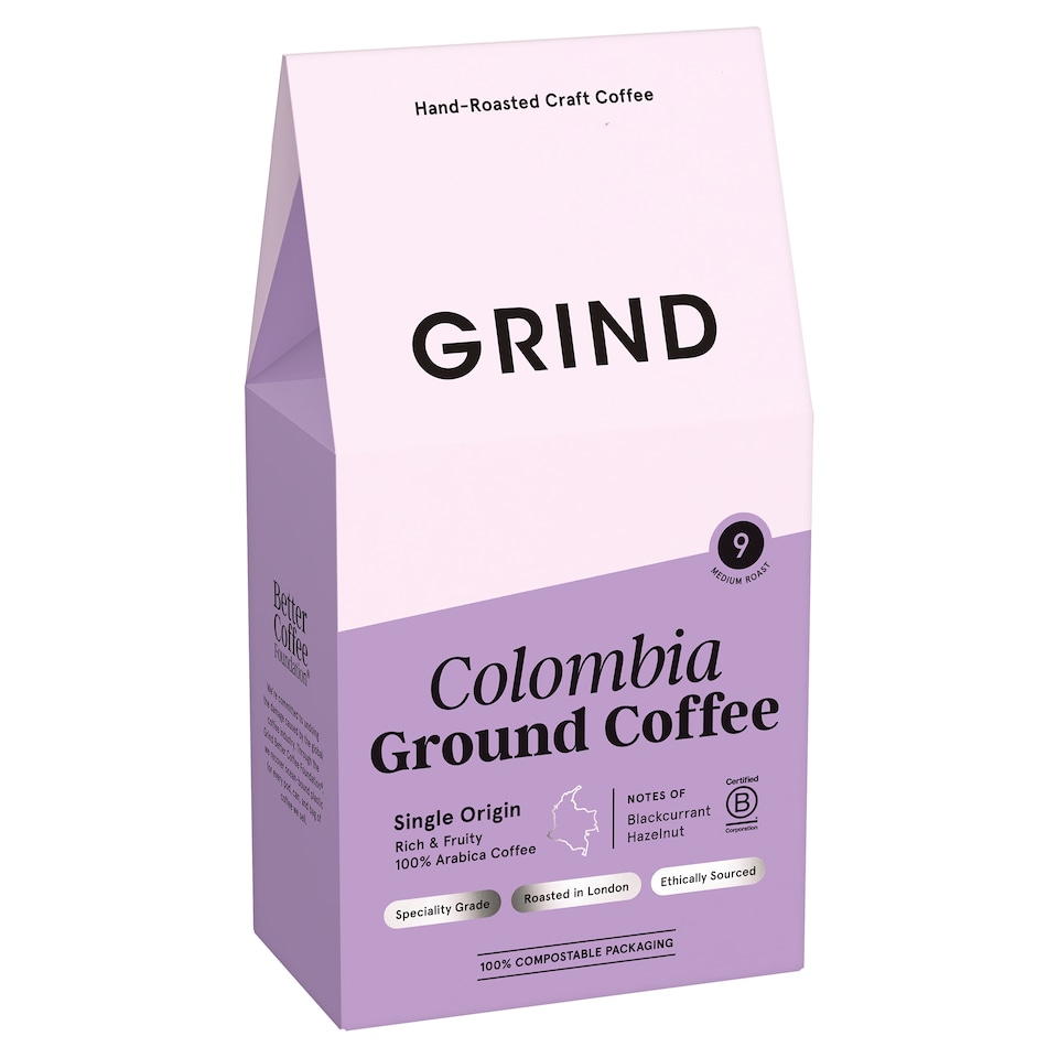image 1 of Grind Single Origin Colombia Ground Coffee 200g