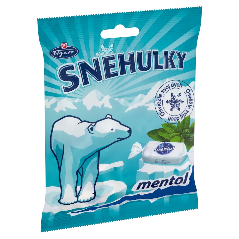 image 1 of Figaro Snehulky Soft Caramel with Menthol-Eucalyptus Flavour 90 g