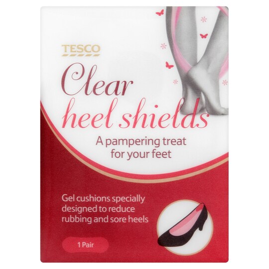 TESCO CLEAR HEEL SHIELDS Tesco Groceries