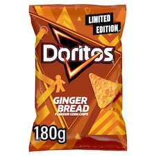 Doritos Gingerbread Flavour corn Chips 180g