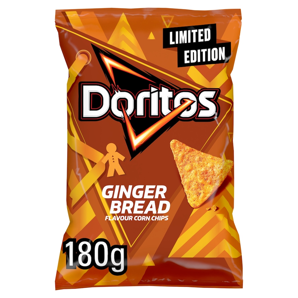 Doritos Gingerbread Flavour corn Chips 180g