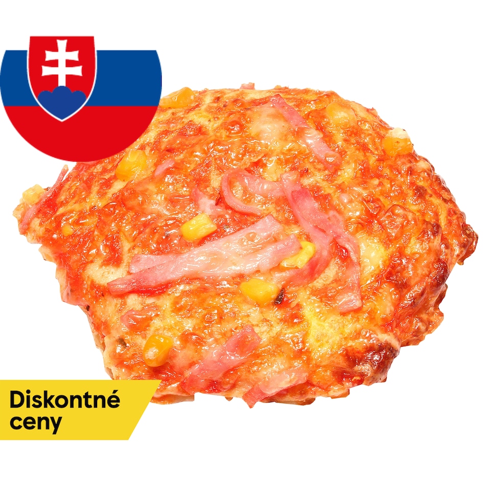 Mini pizza šunková s kukuricou 75 g
