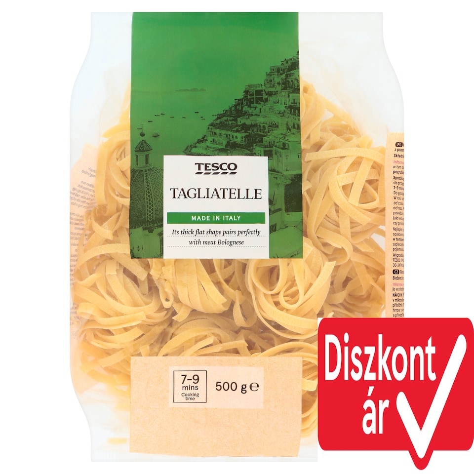 Tesco Tagliatelle Durum Dry Pasta 500 g