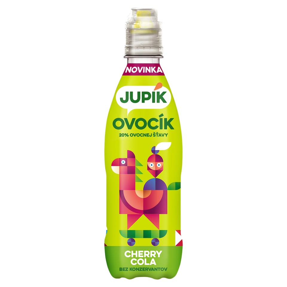 Jupík Ovocík S príchuťou Cherry Cola 330 ml