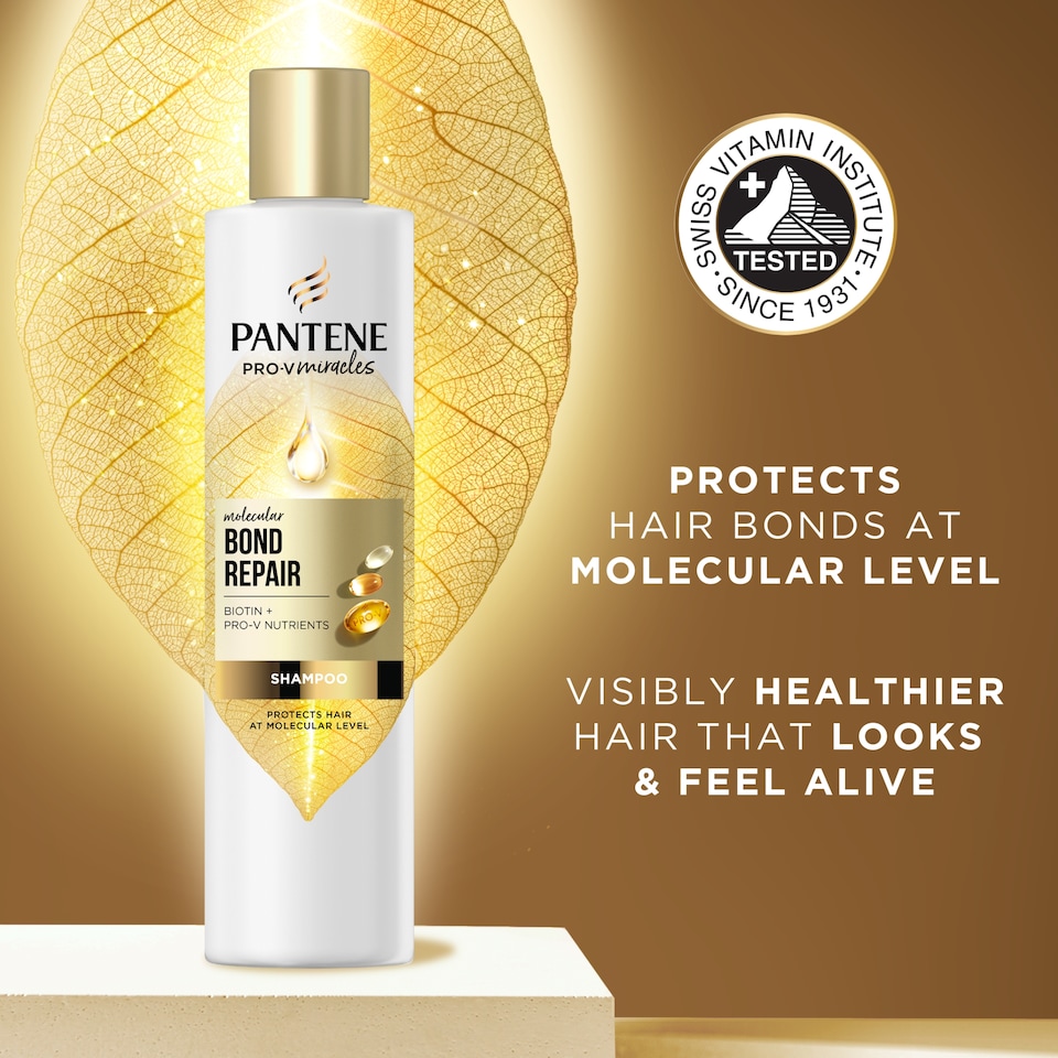 image 1 of Pantene Pro-V Miracles Molecular Bond Repair Shampoo 250ml
